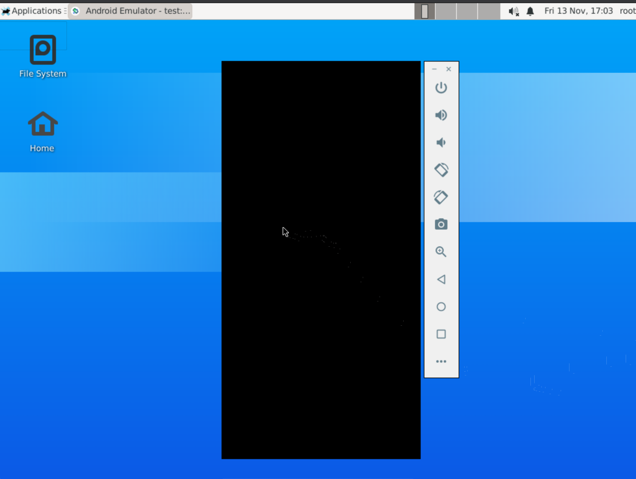 android emulator and docker running together mac